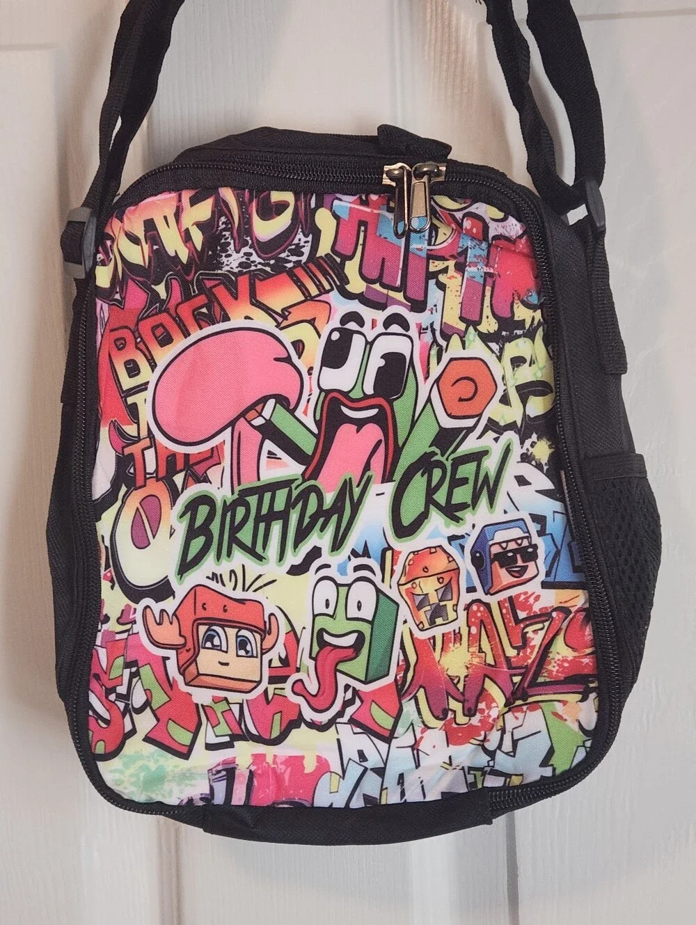 Birthday Crew Kids Graphic Backpack - Multicolor